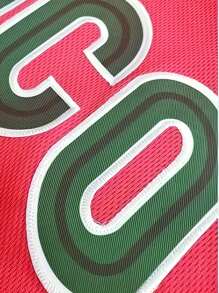 Customized Name And Number Boyfriend Style Men's Embroidered Basketball Jersey Red Round Neck Personalized Sleeveless Shirt Party Game Training Competition Sports Top DIY S-Xxl