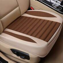 1 pièce Housse de siège pour automobile, housse de coussin en lin pour toutes les saisons, respirante et universelle pour la plupart des berlines à quatre portes et SUV, voiture de luxe à bas prix