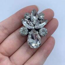 1-20pcs/Set Handmade Self-Adhesive Diamond Rhinestone Multicolor Water Drop Glass Decoration, Suitable For Shoes, Clothing, Bags, Accessories, Hair Clips, Non-Woven Fabric Clothing Accessories, Elegant Quality And Careful Craftsmanship