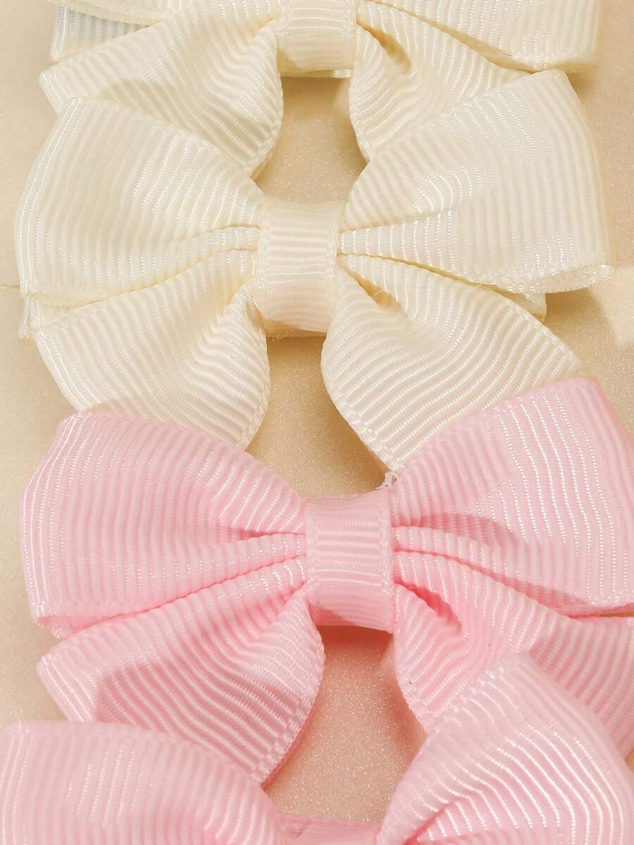 48pcs Bow Hair Clips For Girls,Fabric Alligator Clips For Kids,Cute