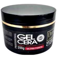 Modelador Capilar Gel Cera Ultra Forte Ouribel 250gr