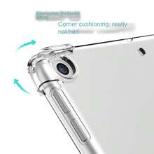 Ipad透明保护壳防水防指纹高清透明材质外壳苹果气囊Ipad平板电脑保护壳 - 無色 - 查看 10