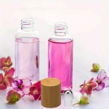 12 Pcs 10ml Refillable Transparent Sample Bottles Glass Bottles Essential Oil Bottles With Stainless Steel Balls Portable And Practical Materials Safe For Daily Perfume Packaging