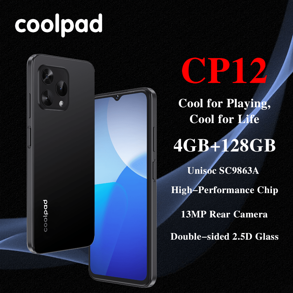 Coolpad COOL CP12, Android 13, 6.517 Inch HD+, Product Color