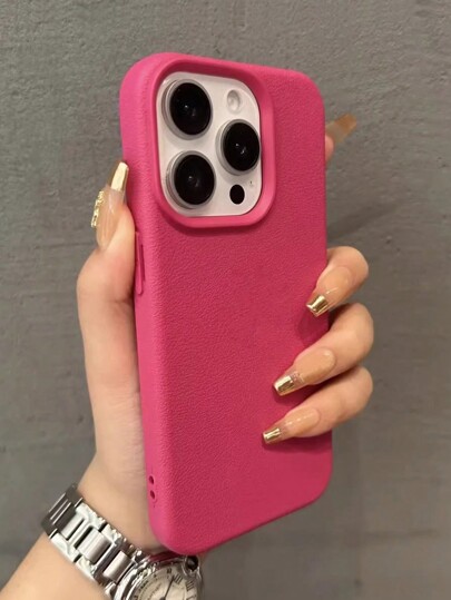 Minimalist High-Grade Leather Texture Phone Case Compatible With IPhone 17 Pro Max/17 Pro/17 Air/17/16 Pro Max/16 Pro/16/16 Plus/16e/15/15 Pro Max/15 Pro/15 Plus/11/12/13/14 Pro Max/XS/XR/11 Pro/11 Pro Max/12 Pro/12 Pro Max/13 Pro/13 Pro Max/7 Plus/14 Pro/14 Pro Max/14 Plus/7 Plus/8 Plus/8/SE2, Creative Design For Men And Women