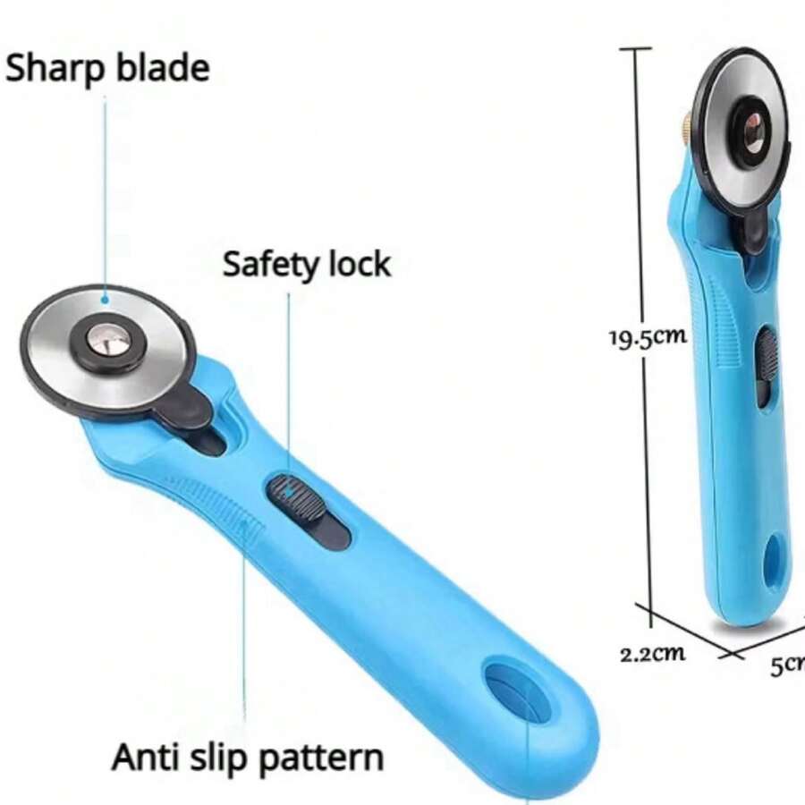 Circular Cutter Blade 45mm Professional Patchwork Colors - 藍色 - 查看 1