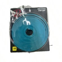 TIRA DE NEON FLEXIBLE - AZUL HELADO - Ver 6