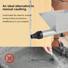Pointing Grouting Machine Grout Filling Tools Automatic Mortar Grout Tuck Grouting Mortar Sprayer Cement Lime Pump Caulking Gun - Multicolor - View 5