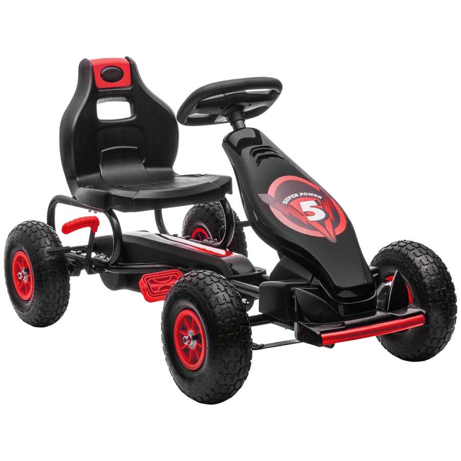 Go Kart a Pedali per Bambini da 512 Anni con Sedile