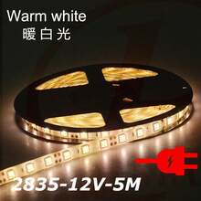 LED STRIP 2835 - WARM WHITE WITH POWER SUPPLY - View 1