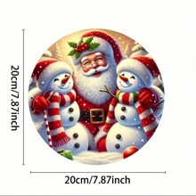 1pc 8x8inch Lễ hội Ông già Noel & Người tuyết Nghệ thuật treo tường bằng kim loại Biển kim loại Tranh trang trí Biển kim loại tròn Trang trí nhà bếp Chức năng nhà bếp Nhãn dán Trang trí nhà Trang trí khách sạn Trang trí sân vườn Trang trí quầy bar Trang trí phòng Trang trí tường Trang trí nhà hàng Trang trí quán cà phê Trang trí nhà để xe Phong cách trang trí trang trại Giao hàng ngẫu nhiên 20cm * 20cm, Trang trí nhà cửa, Trang trí phòng, Trang trí tường - Nhiều màu1 - Xem 6