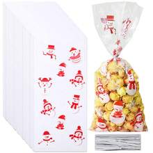 50 Túi quà Giáng sinh Cellophane đủ loại cho các loại đồ ăn ngày lễ, quà tặng tiệc Giáng sinh, túi kẹo Cello, quà tặng Giáng sinh, đồ dùng cho tiệc, túi quà Giáng sinh, Halloween, đồ trang trí Halloween - Xem 1