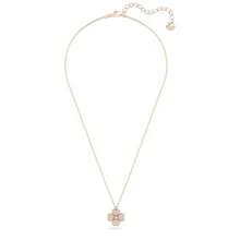 SWAROVSKI Latisha A Multi Color Women's Flower Necklace 5636489 - 5636489 Rose Gold - View 4