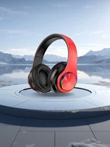 便携式折叠耳机，超长电池寿命，ANC降噪，柔软大耳罩，游戏 - 均碼 - 查看 5