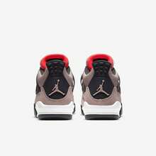 (GS) Air Jordan 4 Retro 'Taupe Haze/Infrared 23' Brown (2021) DJ6249-200 Casual Sporty Athletic Basketball Fashion Sneakers Womens, Ladies, Boys, Girls, Kids, Youth, Young Adults - 彩色 - 查看 5