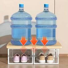 6 Pieces Per Set/Pack Transparent Shoe Storage Box, Space-Saving Shoe Rack, Folding Box, Drawer-Style Popular Shoe Box Is A Great Gift Choice For Boyfriends Or Girlfriends. - 白色 - 查看 4
