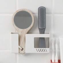2 chiếc Giá đỡ điện thoại gắn tường tự dính Hộp lưu trữ điều khiển từ xa Sạc - Nhiều màu - Xem 4