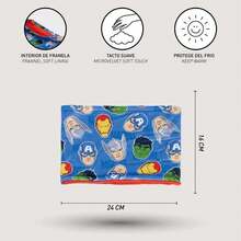 Avengers Neck Warmer Size S Cerdá (2200010247) ✅ Delivery 24/48h To Spain (Peninsula)