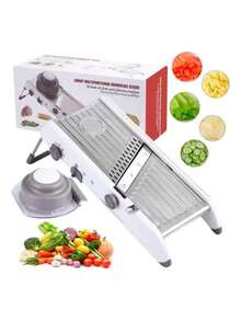 Professional Stainless Steel Vegetable Cutter Grater Slicer - 彩色 - 查看 9