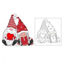 DIY Santa Claus Metal Carbon Steel Cutting Die Set For Children Paper Crafting, Embossing, Etching - 2012 - View 1