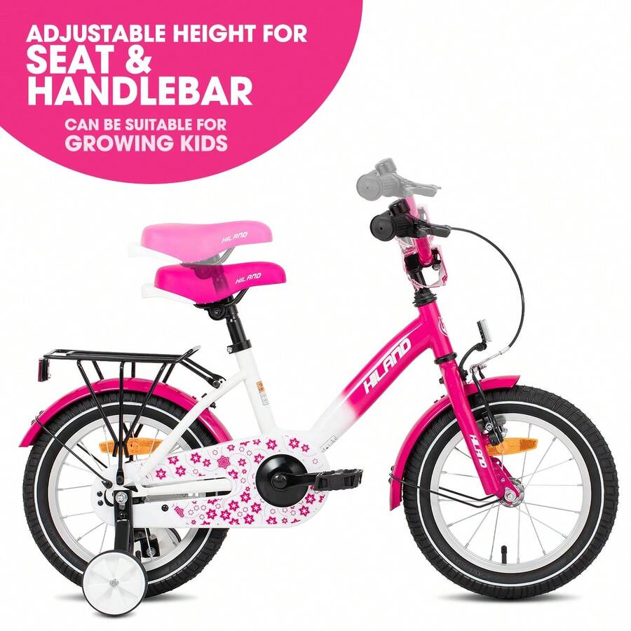 HILAND HILAND Kids Bike For Boy And Girl Ages 27 Years Old, 12 14 16