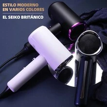 Secador De Cabello Profesional Portátil 1400w barberia - Blanco - Ver 8