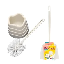 5-1 Toilet Brush Kit With Holder For Daily Cleaning - Reaches Into Corners Of Toilet Bowl - 5 đơn vị - Xem 7