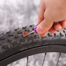 ZTTO Bicycle Tubeless Tire Fast Repair Kit For MTB And Road Bike Tires Bar End Hidden Tool Components Integrated Chain Cutter - Purple - View 7