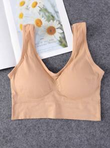 Kit With 2 Basic Tank Top Bras With Padded Cups And Excellent Support ASSORTED/RANDOM COLORS AND/OR PRINTS - 彩色 - 查看 7