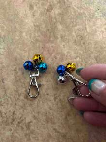 1 Màu Ngẫu Nhiên Chuông Thú Cưng Mặt Dây Chuyền Chuông Cho Chó Cho Thú Cưng Vòng Cổ Cổ Áo - Nhiều màu - Xem 9