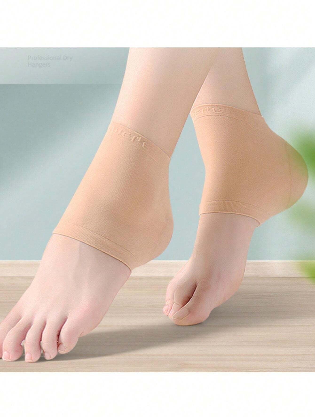 新型ウィンター シリコーン ヒールプロテクター 乾燥・裂け防止 ヒールカバー メンズ レディース 保湿 割れ防止ソックス SHEIN JAPAN