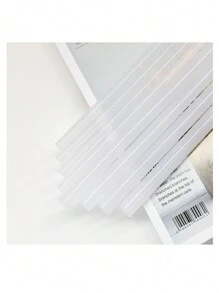 1 Kg de Barras de Silicona PVC Transparente para Manualidades Trabajo Escolar - Blanco - Ver 3