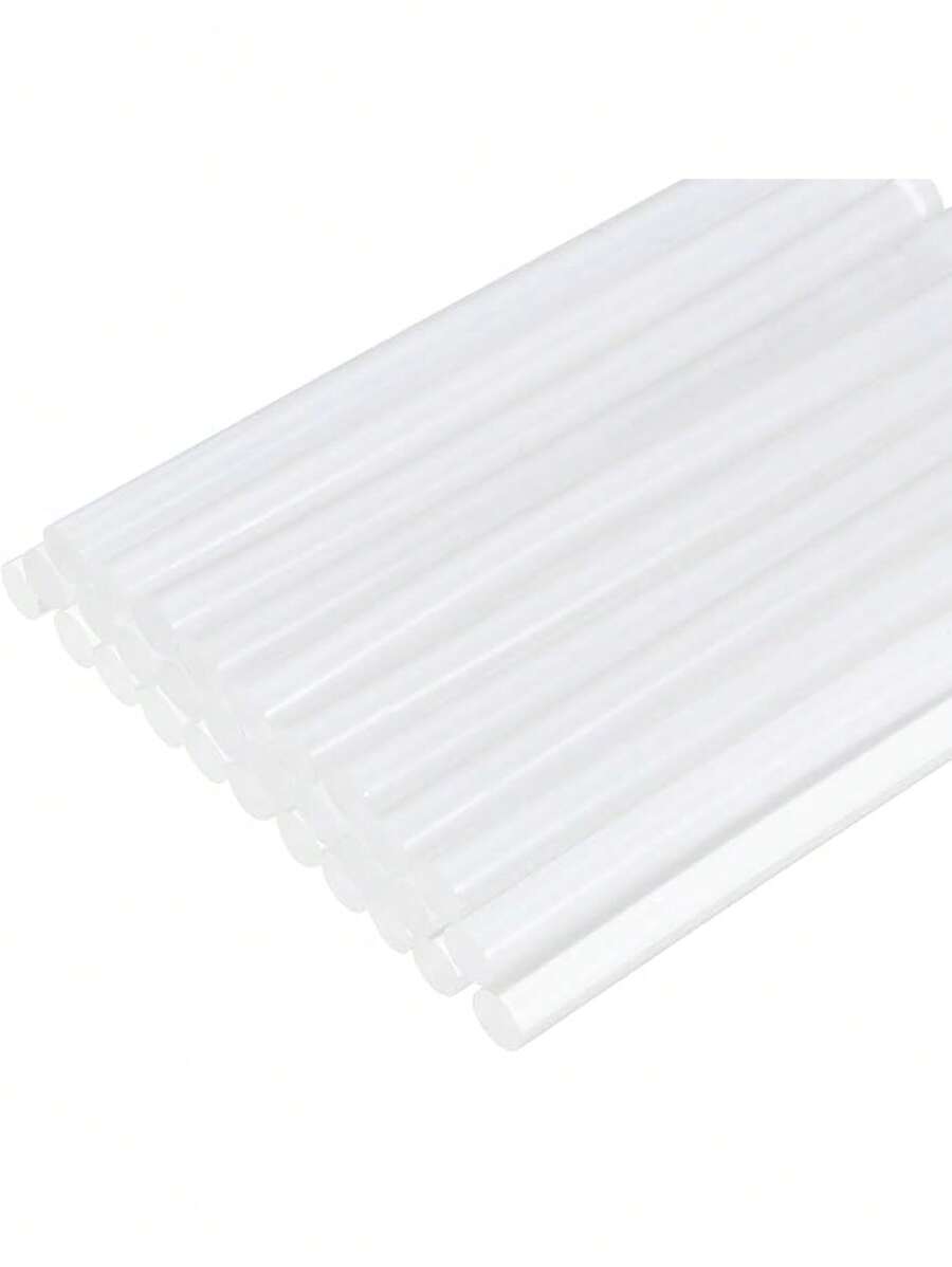 1 Kg de Barras de Silicona PVC Transparente para Manualidades Trabajo Escolar - Blanco - Ver 1