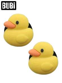 Yellow Duck Car Air Freshener Cute Cartoon Refresher With Scented Long Lasting Universal Outlet Air Vent Clips Diffuser Tablets Auto Interior Accessories