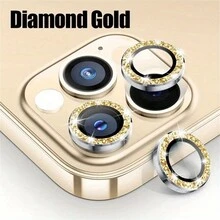 Kính bảo vệ ống kính máy ảnh vòng kim loại Tone tương thích với iPhone 16 15 Pro Max Plus Phim bảo vệ ống kính máy ảnh toàn diện tương thích với iPhone 16 15 14 13 12 11 Pro Max Mini - Màu xanh lam - Xem 7