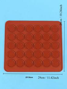 30/48 Lỗ Silicone Chống Dính Macaron Macaroon Bánh Ngọt Lò Nướng Khuôn Tấm Lót Khuôn Tự Làm Dụng Cụ Hữu Ích Khuôn Làm Bánh Tự Làm Đồ Gia Dụng Nhà Bếp Phụ Kiện Tiện Ích Giáng Sinh Đồ Dùng Nhà Bếp Nấu Ăn Giáng Sinh - Nhiều màu - Xem 4