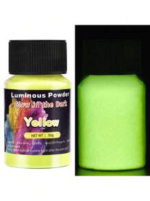 30g/bottle Long-lasting High-luminance Luminous Powder For Epoxy Resin & Crystal Crafts, 13 Colors Water/oil Resistant Fluorescent Pigment Diy Jewelry Making Accessories - Multicolor - View 11