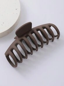 4 bucăți cleme de păr pentru femei, tip chilă, ușoare, din plastic, culoare alb-negru, cafea, retro, la modă, multifuncționale, elegante, potrivite pentru purtare zilnică, în aer liber, spălarea feței, baie, machiaj, potrivirea hainelor, decorarea bijuteriilor, cleme pentru gheare de păr, elegante și la modă, cleme decorative pentru cap, cleme de păr, cleme de păr, prinzătoare de păr, casual toamnă și iarnă pentru ținute de vacanță, femeie - Multicolor - Vizualizare 7