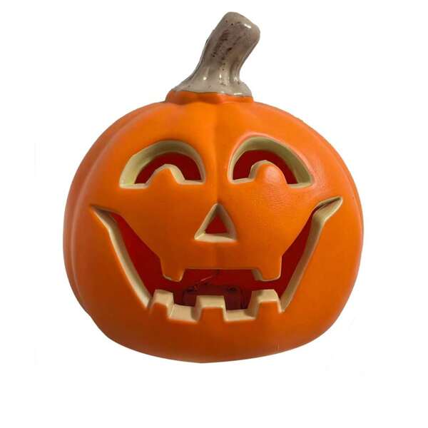 Light Up Your Halloween With Our Spooky Pumpkin Lantern Prop - Perfect For Trick Or Treating