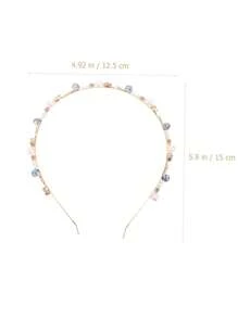 1 cái Băng đô hình đại dương Băng đô pha lê ngọc trai nhẹ nhàng cổ điển Đơn giản và thời trang Vỏ sao tiên Phụ kiện tóc ngọt ngào Kẹp tóc đẹp Băng đô Phụ kiện tóc - Nhiều màu - Xem 9