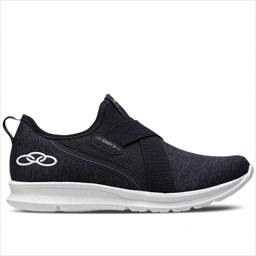Olympikus Easy 2 Women's Sneakers - Original - 黑與白 - 查看 1
