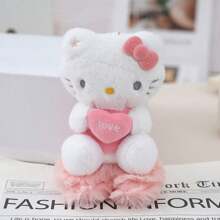 Sanrio Sanrio Plush Moon & Star Cloud Keychain Pendant Hello Kitty, My Melody Cartoon Couple Hanging Decor, Kuromi Anime Backpack Charm, Pochacco Fashion Party Doll Accessory