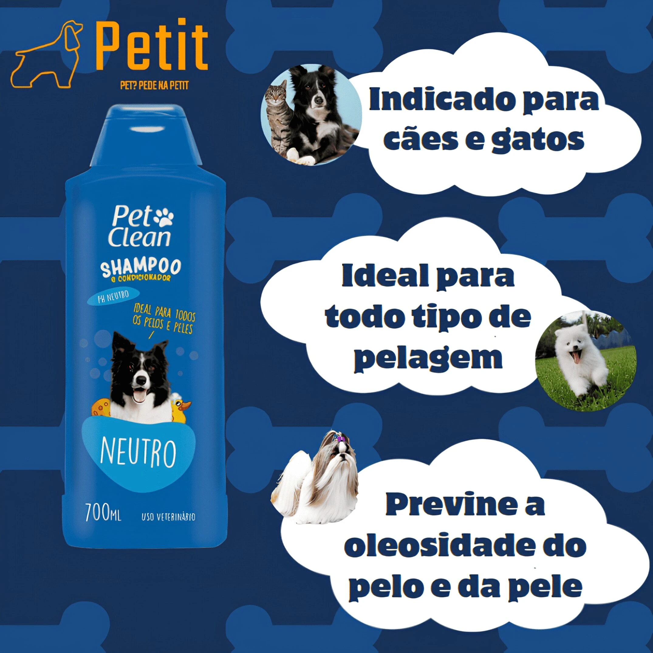 Pop Bath Kit 3 In 1 Premium Shampoo, Perfume And Conditioner For Dogs