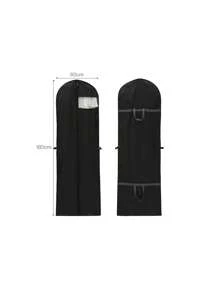 71 英寸婚纱和挂衣服服装袋，女式礼服袋，男式西装袋，用于旅行和服装存储衬衫、皮草大衣、舞蹈服装西装套衣柜存储长款拉链服装袋衣服收纳袋防尘罩衣柜收纳袋整理和存储收纳袋收纳容器整理和存储收纳袋家庭卧室宿舍衣柜存储连衣裙衬衫外套衣柜存储袋 - 彩色 - 查看 17