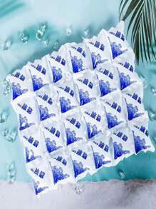 Pachete cu gheață de aviație cu auto-adăpare cu grilă 12/24, pentru livrarea alimentelor, camping, plaje - păstrați-vă alimentele și băuturile la rece oriunde! Grilele multiple pot fi tăiate și utilizate liber (textul de pe ambalajul exterior al diferitelor loturi este supus produsului real)