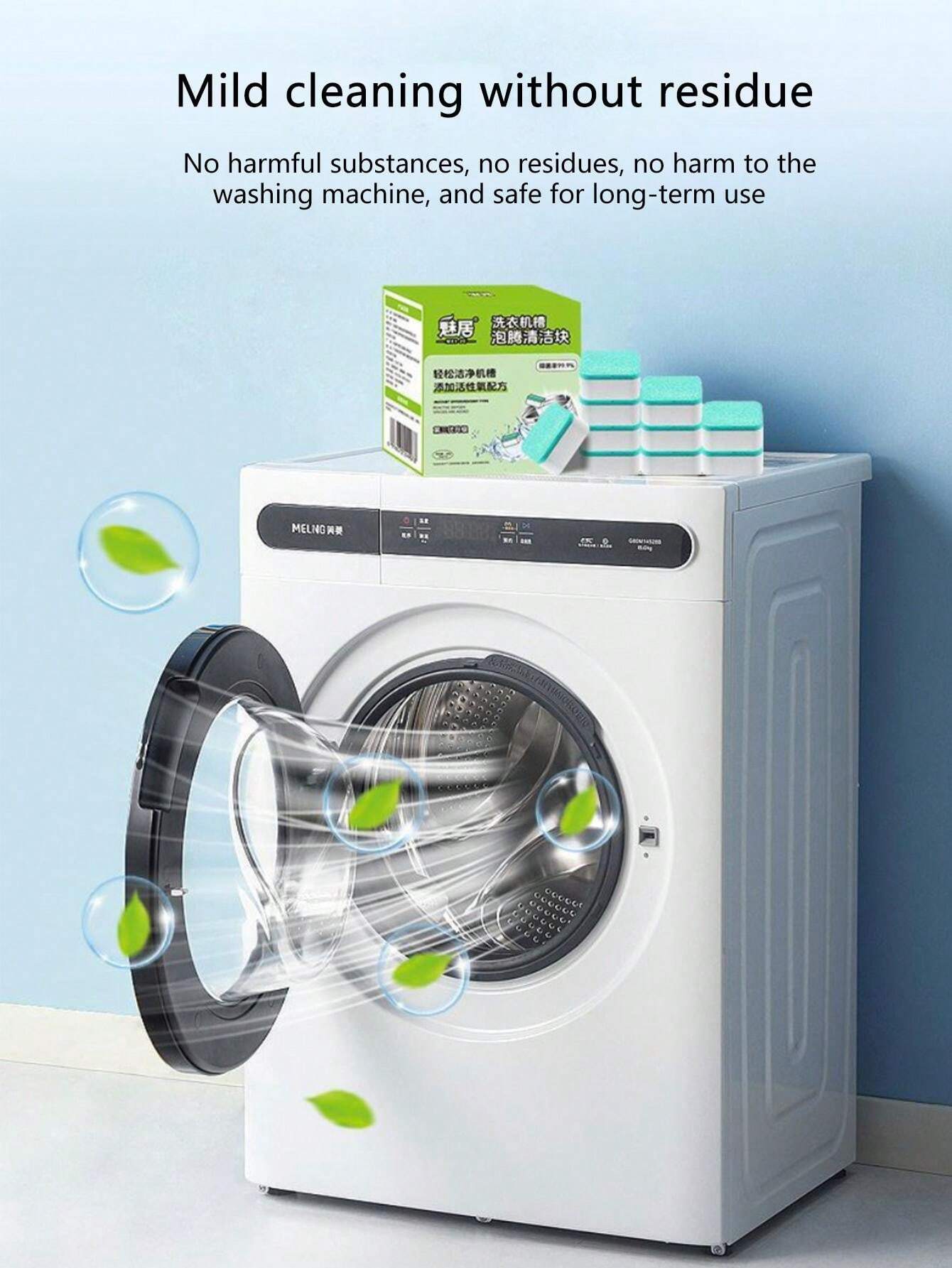 Washing Machine Cleaner Tablets, Strong Stain Removal And Descaling