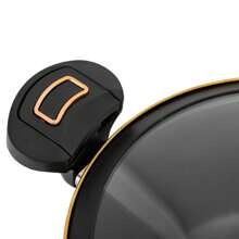 Household Multi-Function Micro Pressure Pot 8L - Enamel Ceramic Pot Micro Pressure Soup Pot Household Multi-Function Large Capacity Stew Pot Hot Pot - 黑色 - 查看 7