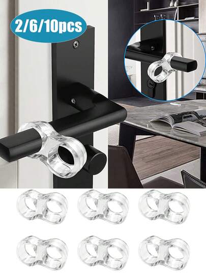 2 件装门把手保险杠、静音门挡、门把手保护套、垫子