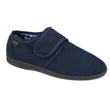 Sleepers Mens Johnny Slippers (Navy) - Blue - View 1