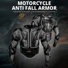 Motorcycle Armor Men Women Full Body Armor Protection Cycling Clothes Jacket Spine Chest Protective Gear Motocross Motos Protector Motorcycle Racing Jacket Riding Equipment - Multicolor - View 7
